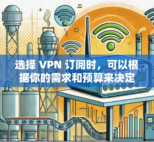 选择 VPN 订阅时，可以根据你的需求和预算来决定。以下是一些常见的 VPN 类型和选择方法