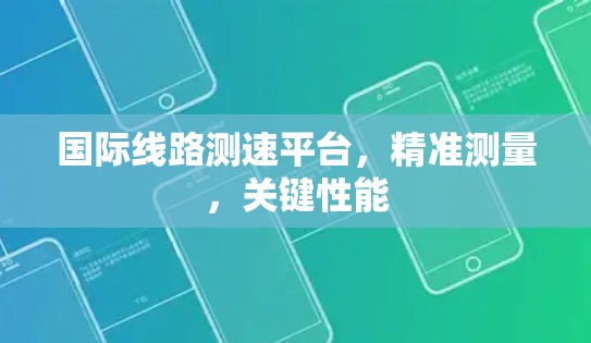 国际线路测速平台，精准测量，关键性能