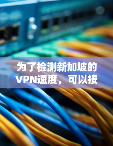 为了检测新加坡的VPN速度，可以按照以下步骤进行