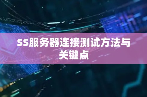 SS服务器连接测试方法与关键点