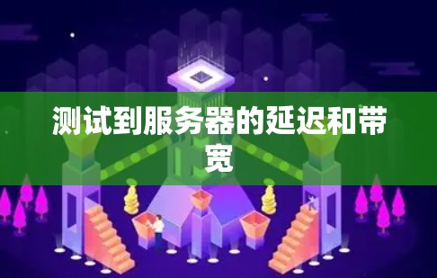 测试到服务器的延迟和带宽