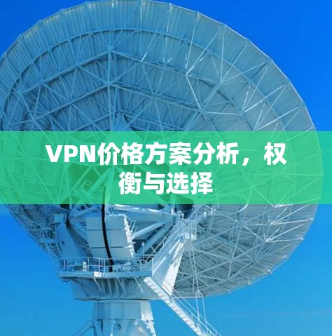 VPN价格方案分析，权衡与选择