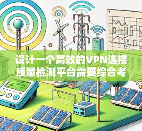 设计一个高效的VPN连接质量检测平台需要综合考虑多个方面，确保能够全面监控和诊断VPN连接中的问题。以下是一个结构化的解决方案