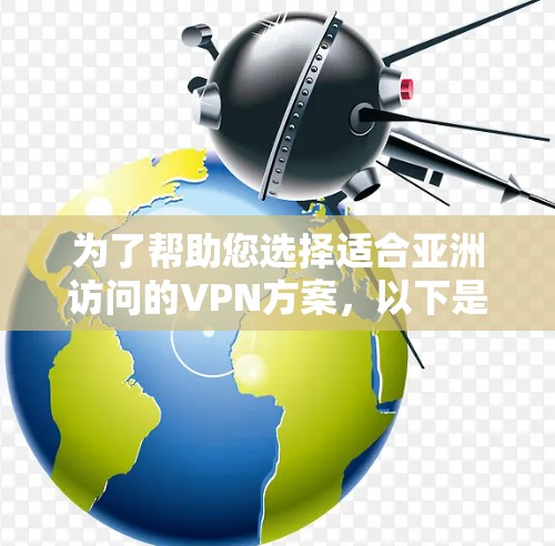 为了帮助您选择适合亚洲访问的VPN方案，以下是详细的步骤和建议