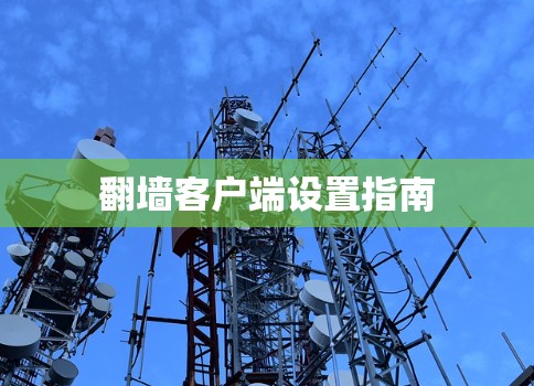 翻墙客户端设置指南