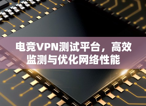电竞VPN测试平台，高效监测与优化网络性能