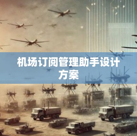 机场订阅管理助手设计方案