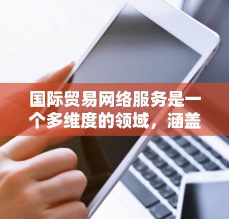国际贸易网络服务是一个多维度的领域，涵盖了从物流到支付、数据安全、法律等多个方面，旨在帮助企业在国际贸易中顺利开展业务，减少风险，提高效率。以下是国际贸易网络服务的详细分类和作用