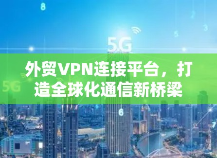 外贸VPN连接平台，打造全球化通信新桥梁