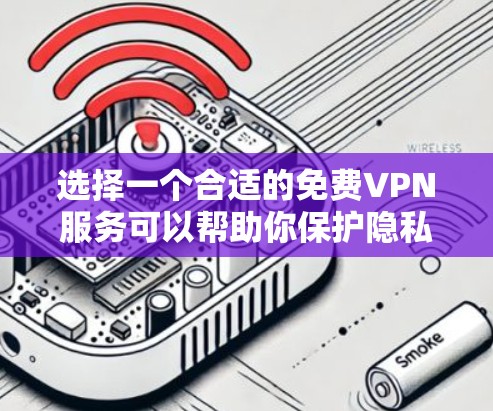 选择一个合适的免费VPN服务可以帮助你保护隐私并访问受限制的内容，但需要注意以下几点以确保最佳体验