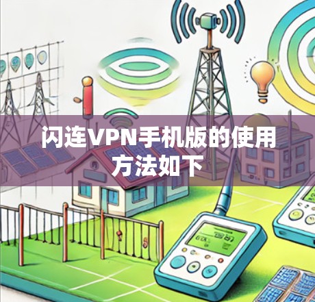 闪连VPN手机版的使用方法如下