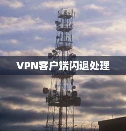 VPN客户端闪退处理