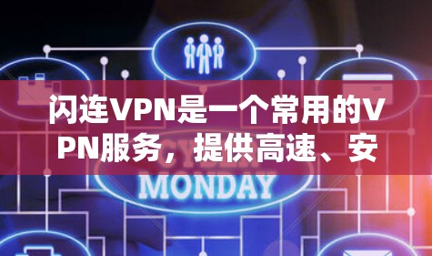 闪连VPN是一个常用的VPN服务，提供高速、安全的网络连接，适用于多种场景，如隐私保护、跨国访问等。如果你需要使用闪连VPN在苹果设备上的客户端，以下是详细的安装和使用指南
